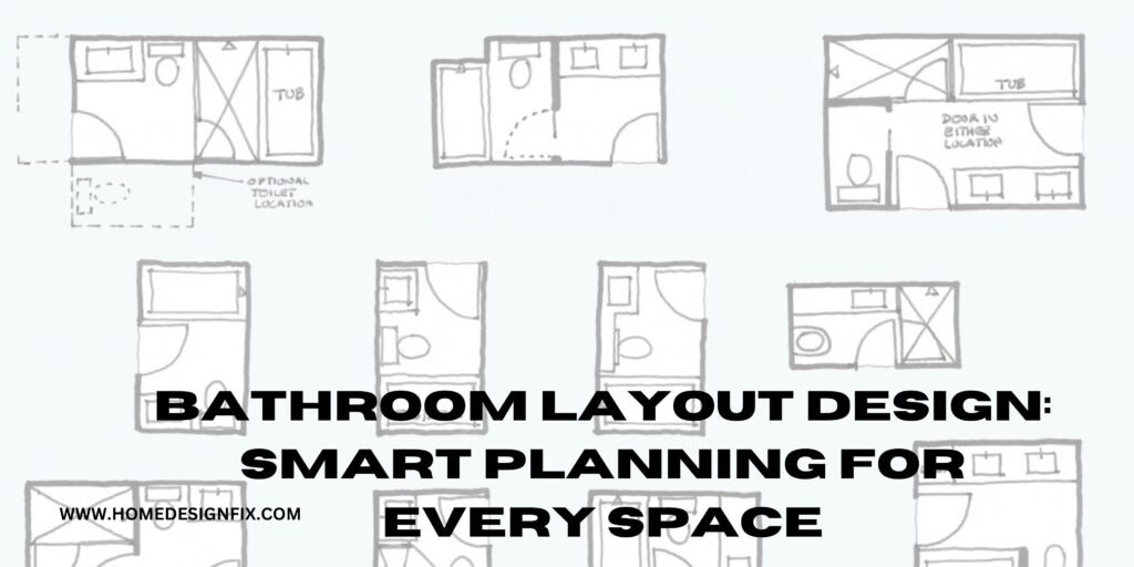 Bathroom Layout Design: Smart Planning for Every Space